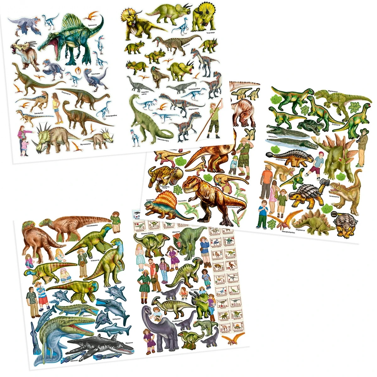 Depesche 11400_B Create Your DINO ZOO Stickerheft Sticker-Spaß Dinosaurier 7 Depesche 11400_B Create Your DINO ZOO Stickerheft Sticker-Spaß Dinosaurier – Bild 5