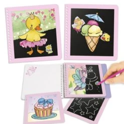 Depesche 11413_B Princess Mimi Mini Magic Scratch Book Prinzessin Kratzbilder -Nici || Wild Republic || Depesche Verkäufe 0011413 0011413 11413 3 image zoom b