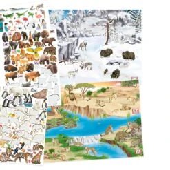 Depesche 11416 Create Your ZOO Malbuch Mit Stickern Kreativbuch Aufkleberspaß -Nici || Wild Republic || Depesche Verkäufe 0011416 0011416 11416 4 image zoom