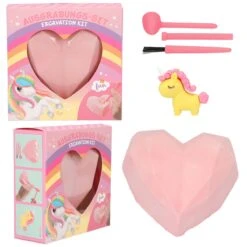 Depesche 11710 Einhorn Ylvi And The Minimoomis Ausgrabungs-Set 10x10x4cm - Rosa