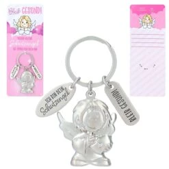 Depesche 11820 Schutzengel Schlüsselanhänger Bleib Gesund - Immer Für Dich Da