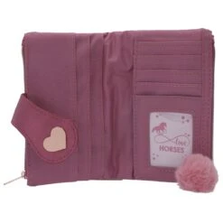 Depesche 11985 Pferd Miss Melody Portemonnaie Geldbörse WILD HORSES Allover -Nici || Wild Republic || Depesche Verkäufe 0011985 0011985 11985 4 image zoom
