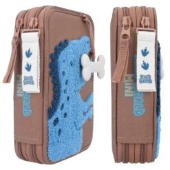 Depesche 12008 Dino World 2-Fach Federtasche Braun DINO Mini Dinosaurier T-Rex -Nici || Wild Republic || Depesche Verkäufe 0012008 0012008 12008 3 image zoom