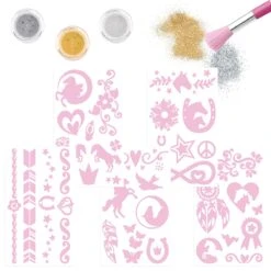 Depesche 12032 Pferd Miss Melody Glitzer Tattoo Set Einmal-Tattoo Abwaschbar 11 Depesche 12032 Pferd Miss Melody Glitzer Tattoo Set Einmal-Tattoo Abwaschbar -Nici || Wild Republic || Depesche Verkäufe 0012032 0012032 12032 4 image zoom