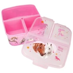 Depesche 12038 Pferd Miss Melody Brotdose Lunchbox WILD HORSES Rosa You & Me -Nici || Wild Republic || Depesche Verkäufe 0012038 0012038 12038 4 image zoom