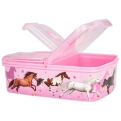 Depesche 12038 Pferd Miss Melody Brotdose Lunchbox WILD HORSES Rosa You & Me -Nici || Wild Republic || Depesche Verkäufe 0012038 0012038 12038 5 image zoom