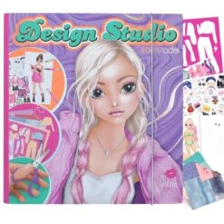 Depesche 12045 Create Your TOPModel Design Studio Figurinen Schablonen Stoff Uvm