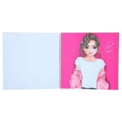 Depesche 12050 TOPModel T-Shirt Designer Malbuch Design-Ideen +Sticker Kreativ -Nici || Wild Republic || Depesche Verkäufe 0012050 0012050 12050 5 image zoom