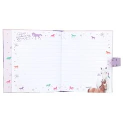 Depesche 12052 Pferd Miss Melody Tagebuch Code Und Sound Lila Mit Weißem Pferd -Nici || Wild Republic || Depesche Verkäufe 0012052 0012052 12052 5 image zoom