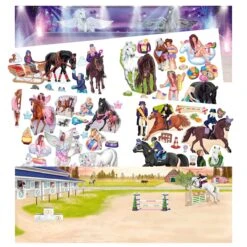 Depesche 12069 Pferd Miss Melody Pocket Stickerworld Kreativbuch Aufkleber Sticker-Spaß -Nici || Wild Republic || Depesche Verkäufe 0012069 0012069 12069 5 image zoom