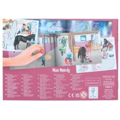 Depesche 12069 Pferd Miss Melody Pocket Stickerworld Kreativbuch Aufkleber Sticker-Spaß -Nici || Wild Republic || Depesche Verkäufe 0012069 0012069 12069 6 image zoom