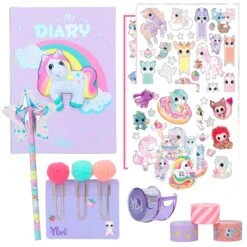 Depesche 12111 Ylvi And The Minimoomis Einhorn Create Your Diary Tagebuch -Nici || Wild Republic || Depesche Verkäufe 0012111 0012111 12111 3 image zoom