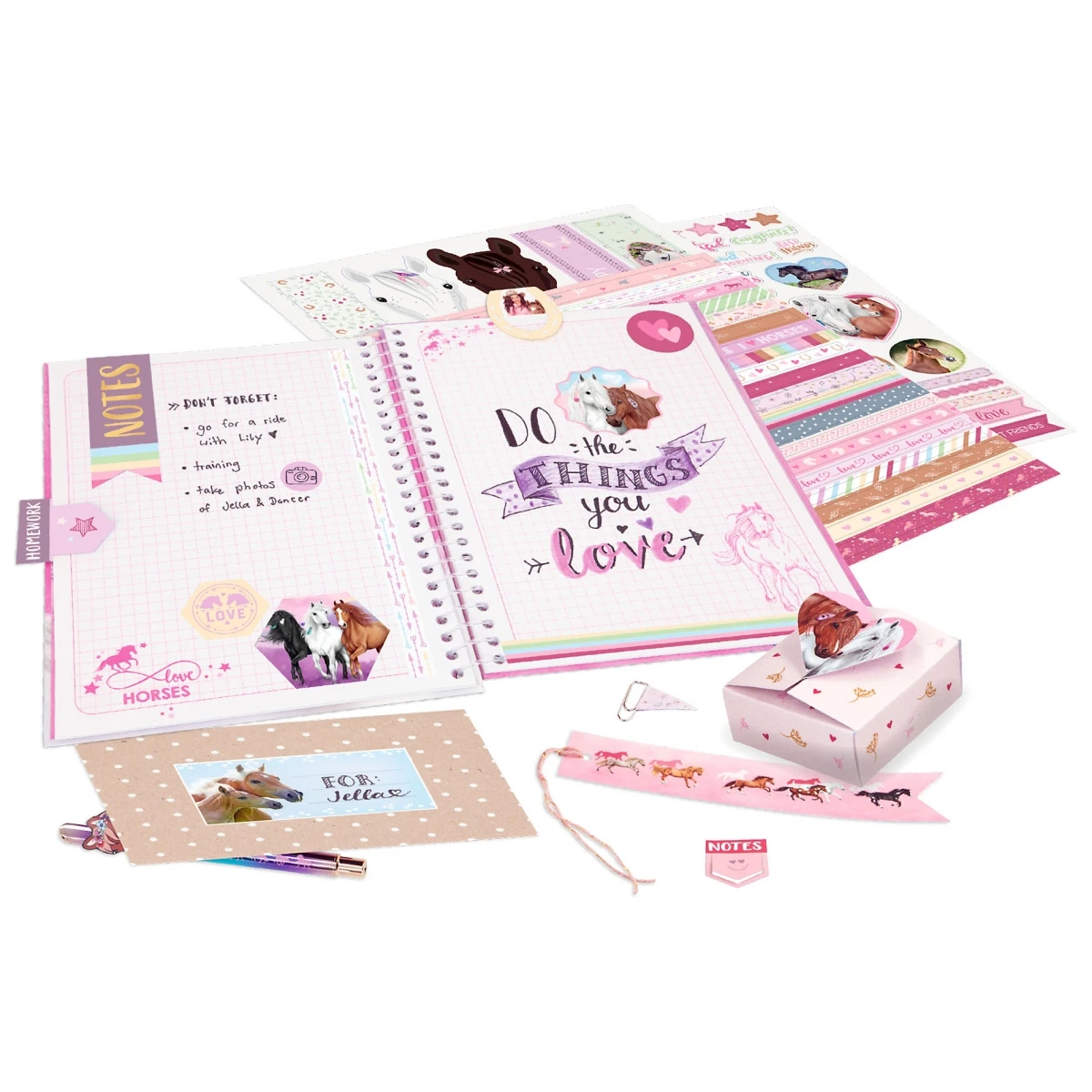 Depesche 12121 Pferd Miss Melody DIY Paper Fun Book Kreativbuch Papier Pferde 7 Depesche 12121 Pferd Miss Melody DIY Paper Fun Book Kreativbuch Papier Pferde – Bild 5