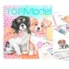 Depesche 12164 Create Your TOPModel Doggy Malbuch Kreativbuch Hunde + Sticker