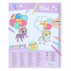 Depesche 12168 Einhorn Ylvi And The Minimoomis Malbuch Mit Stifte-Set Kreativset -Nici || Wild Republic || Depesche Verkäufe 0012168 0012168 12168 8 image zoom