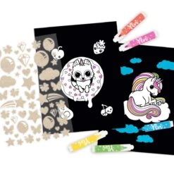 Depesche 12169 Einhorn Ylvi And The Minimoomis Neon-Malbuch-Set Kreativset -Nici || Wild Republic || Depesche Verkäufe 0012169 0012169 12169 4 image zoom