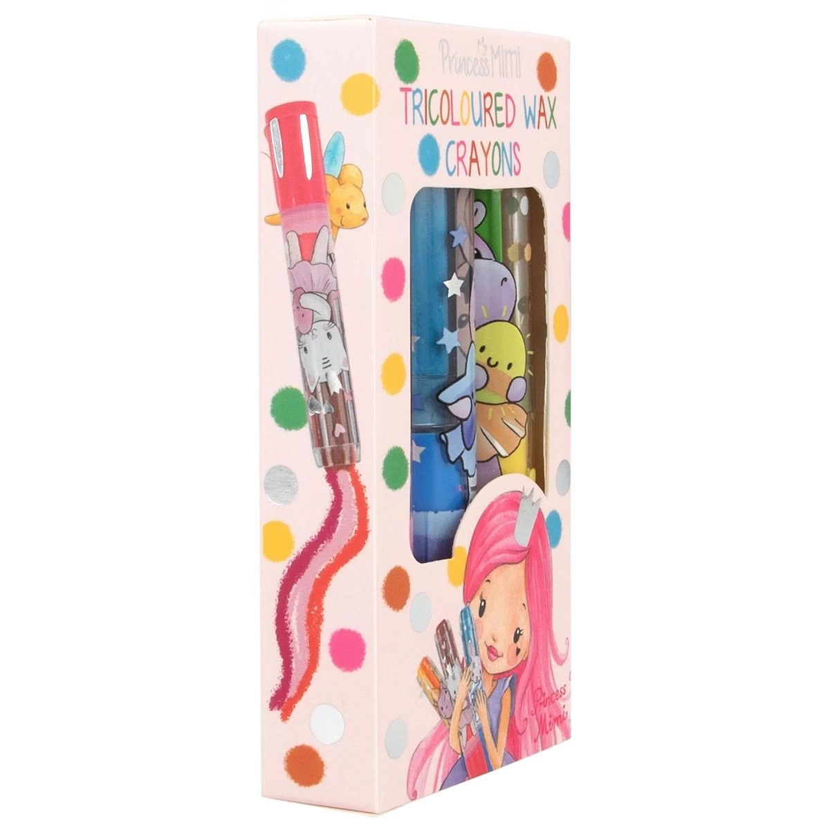 Depesche 12176 Princess Prinzessin Mimi Tricolor Wachsmaler Set Wachsmalstifte 5 Depesche 12176 Princess Prinzessin Mimi Tricolor Wachsmaler Set Wachsmalstifte – Bild 3
