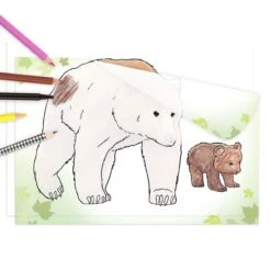 Depesche 12178 Wildtiere Durchpausbuch 24 Motive Kreativbuch Malbuch -Nici || Wild Republic || Depesche Verkäufe 0012178 0012178 12178 3 image zoom