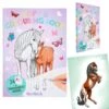 Depesche 12179 Pferd Miss Melody Durchpausbuch 24 Motive Kreativbuch Malbuch