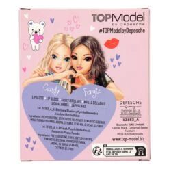 Depesche 12183 TOPModel Lipgloss Set BFF Beauty Beste Freundinnen +Herzanhänger -Nici || Wild Republic || Depesche Verkäufe 0012183 0012183 12183 5 image zoom