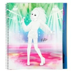 Depesche 12228 TOPModel POPSTAR Malbuch Kreativbuch Mit Sticker & Stoff -Nici || Wild Republic || Depesche Verkäufe 0012228 0012228 12228 4 image zoom