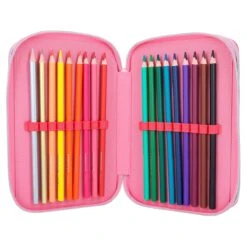 Depesche 12230 TOPModel 3-Fach Federtasche ONE LOVE Mit Glitzer Herzanhänger -Nici || Wild Republic || Depesche Verkäufe 0012230 0012230 12230 5 image zoom