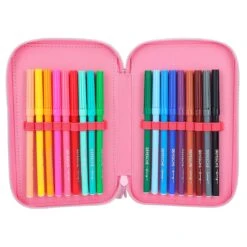 Depesche 12230 TOPModel 3-Fach Federtasche ONE LOVE Mit Glitzer Herzanhänger -Nici || Wild Republic || Depesche Verkäufe 0012230 0012230 12230 6 image zoom