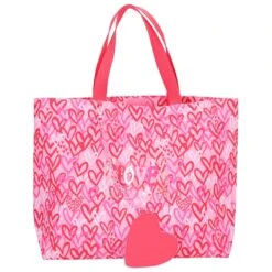 Depesche 12234 TOPModel Shopper-Tasche ONE LOVE Tragetasche Rot-rosa Mit Herzen -Nici || Wild Republic || Depesche Verkäufe 0012234 0012234 12234 3 image zoom