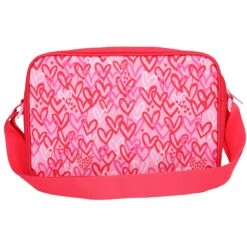 Depesche 12235 TOPModel Große Umhängetasche ONE LOVE Rot-rosa Herzen Und Glitzer -Nici || Wild Republic || Depesche Verkäufe 0012235 0012235 12235 4 image zoom