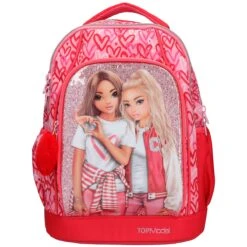 Depesche 12238 TOPModel Schulrucksack ONE LOVE Rot-rosa Herzen Und Glitzer -Nici || Wild Republic || Depesche Verkäufe 0012238 0012238 12238 2 image zoom