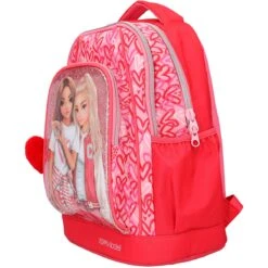 Depesche 12238 TOPModel Schulrucksack ONE LOVE Rot-rosa Herzen Und Glitzer -Nici || Wild Republic || Depesche Verkäufe 0012238 0012238 12238 3 image zoom