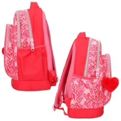 Depesche 12238 TOPModel Schulrucksack ONE LOVE Rot-rosa Herzen Und Glitzer -Nici || Wild Republic || Depesche Verkäufe 0012238 0012238 12238 4 image zoom