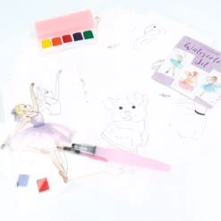 Depesche 12248 TOPModel Watercolour Set BALLET Ballett Aquarellpapier Kreativset -Nici || Wild Republic || Depesche Verkäufe 0012248 0012248 12248 4 image zoom