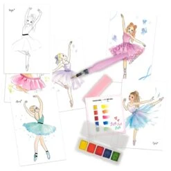 Depesche 12248 TOPModel Watercolour Set BALLET Ballett Aquarellpapier Kreativset -Nici || Wild Republic || Depesche Verkäufe 0012248 0012248 12248 5 image zoom