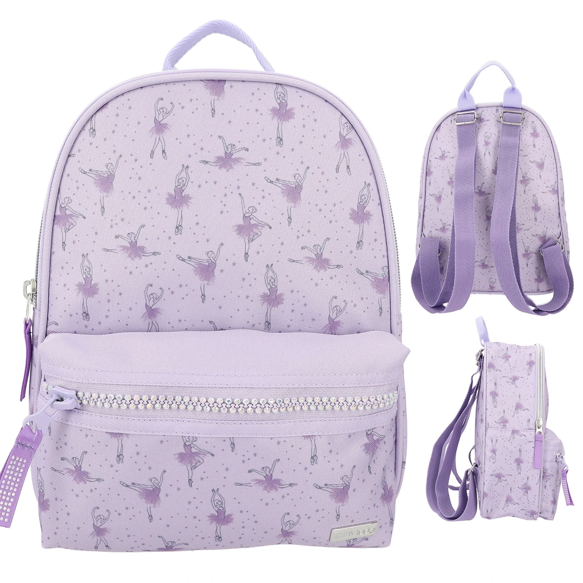 Depesche 12250 TOPModel Freizeit Rucksack BALLET Ballett Ballerina Allover Lila 3 Depesche 12250 TOPModel Freizeit Rucksack BALLET Ballett Ballerina Allover Lila