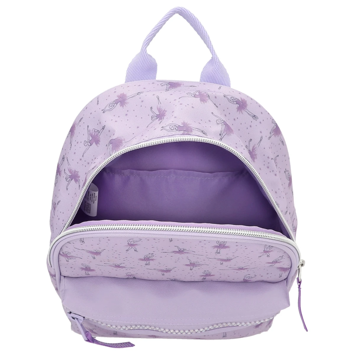 Depesche 12250 TOPModel Freizeit Rucksack BALLET Ballett Ballerina Allover Lila 8 Depesche 12250 TOPModel Freizeit Rucksack BALLET Ballett Ballerina Allover Lila – Bild 6