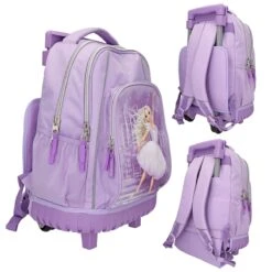 Depesche 12253 TOPModel Schulrucksack Trolley BALLET Ballett Ballerina Lila -Nici || Wild Republic || Depesche Verkäufe 0012253 0012253 12253 4 image zoom