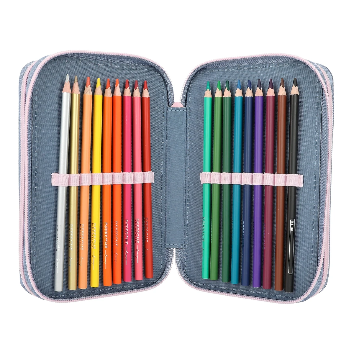 Depesche 12261 TOPModel 3-Fach Federtasche LED Katzen Mit Stimmungsbarometer 8 Depesche 12261 TOPModel 3-Fach Federtasche LED Katzen Mit Stimmungsbarometer – Bild 6