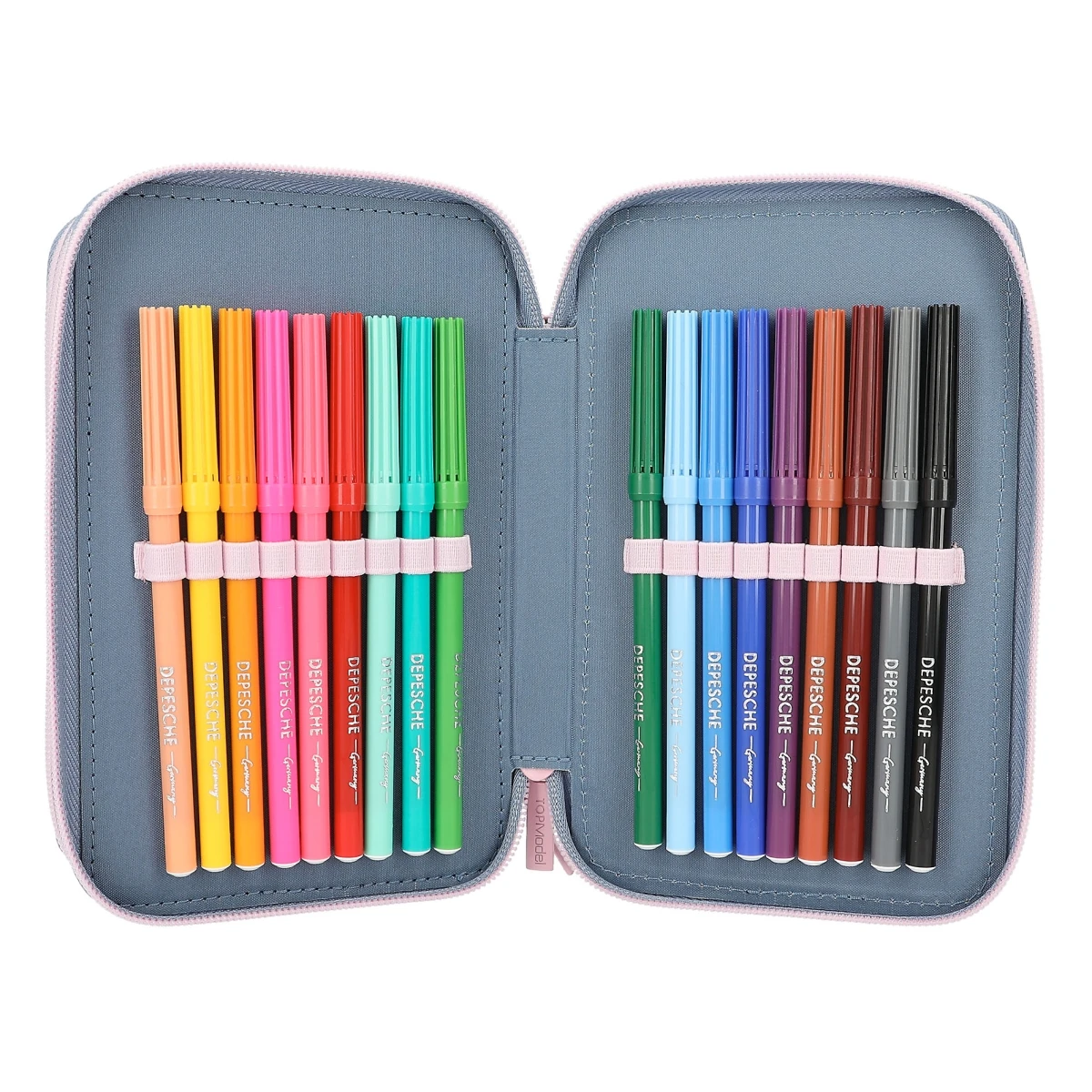 Depesche 12261 TOPModel 3-Fach Federtasche LED Katzen Mit Stimmungsbarometer 9 Depesche 12261 TOPModel 3-Fach Federtasche LED Katzen Mit Stimmungsbarometer – Bild 7