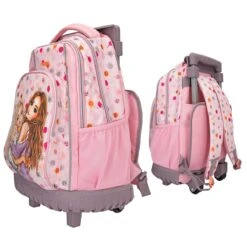 Depesche 12267 TOPModel Schulrucksack Trolley HAPPY TOGETHER Smiley-Allover -Nici || Wild Republic || Depesche Verkäufe 0012267 0012267 12267 6 image zoom