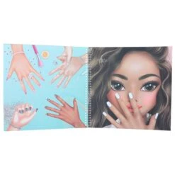 Depesche 12292 TOPModel Hand Designer Malbuch Coole Nageldesigns Handdesigns -Nici || Wild Republic || Depesche Verkäufe 0012292 0012292 12292 4 image zoom