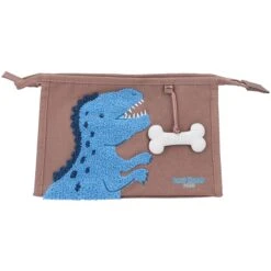 Depesche 12308 Dino World Waschtasche Braun DINO Mini Kulturbeutel Mäppchen -Nici || Wild Republic || Depesche Verkäufe 0012308 0012308 12308 2 image zoom