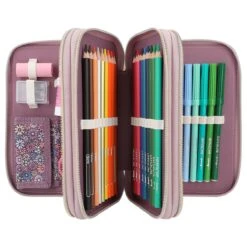 Depesche 12311 Pferd Miss Melody 3-Fach Federtasche FLOWERFIELD Blumen Lila -Nici || Wild Republic || Depesche Verkäufe 0012311 0012311 12311 7 image zoom