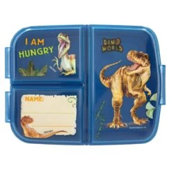 Depesche 12318 Dino World Brotdose Lunchbox HUNGRY Dinosaurier Blau -Nici || Wild Republic || Depesche Verkäufe 0012318 0012318 12318 2 image zoom
