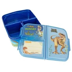Depesche 12318 Dino World Brotdose Lunchbox HUNGRY Dinosaurier Blau -Nici || Wild Republic || Depesche Verkäufe 0012318 0012318 12318 3 image zoom