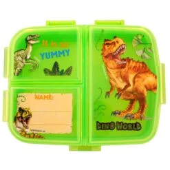 Depesche 12319 Dino World Brotdose Lunchbox XL Dinosaurier Grün It Is So Yummy -Nici || Wild Republic || Depesche Verkäufe 0012319 0012319 12319 2 image zoom