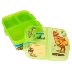 Depesche 12319 Dino World Brotdose Lunchbox XL Dinosaurier Grün It Is So Yummy -Nici || Wild Republic || Depesche Verkäufe 0012319 0012319 12319 7 image zoom