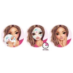 Depesche 12325 TOPModel 3er-Set Beauty Tuchmaske BEAUTY And ME Gesichtsmasken -Nici || Wild Republic || Depesche Verkäufe 0012325 0012325 12325 6 image zoom