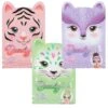 Depesche 12333 TOPModel 3er-Set Tuchmaske Tiere BEAUTY And ME Gesichtsmasken