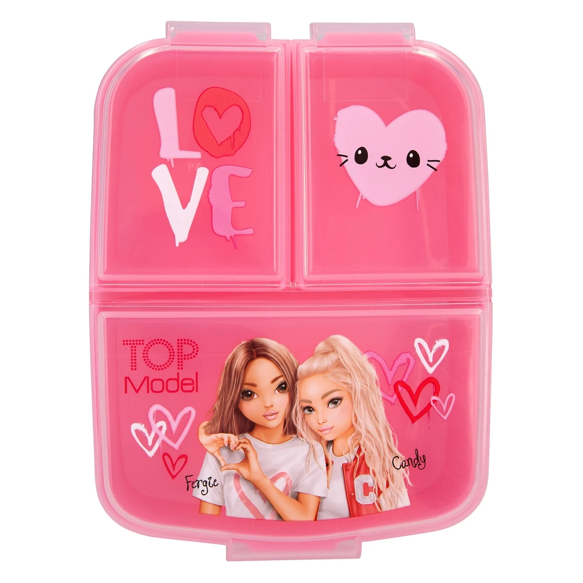 Depesche 12365 TOPModel Lunchbox Brotdose ONE LOVE Candy Fergie Herzen 4 Depesche 12365 TOPModel Lunchbox Brotdose ONE LOVE Candy Fergie Herzen – Bild 2
